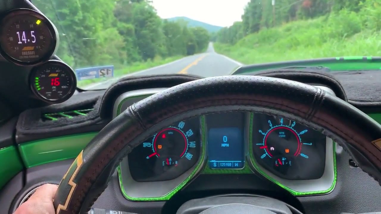 Randy's Supercharged V6 Camaro 0-120