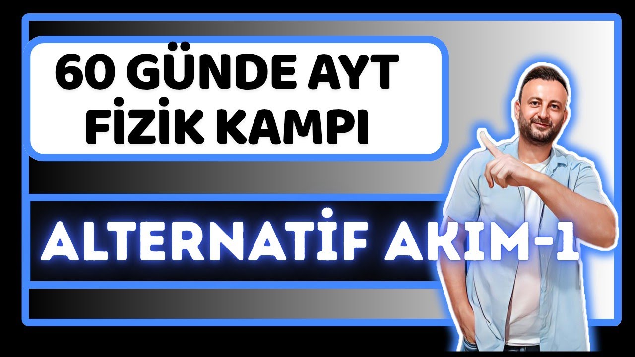 46.Gün | Alternatif Akım-1 Konu Anlatımı Soru Çözümü | AYT Elektrik Manyetizma | 11.Sınıf AYT Fizik
