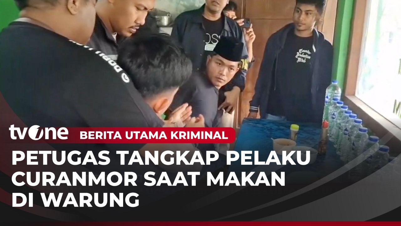 Dua Pelaku Curanmor Disergap saat Sedang Makan di Warung | Berita Utama Kriminal