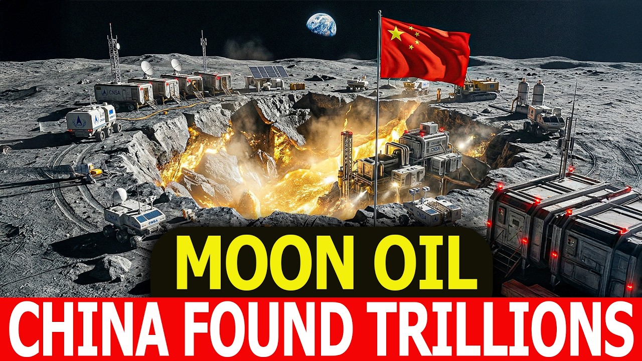 China Just Found the Moon&rsquo;s Trillion-Dollar Oil and America Should Panic!