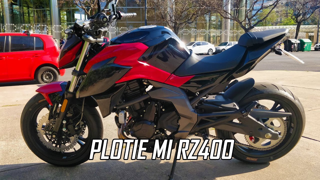 Ploteo mi RZ400 (NK400) en un color unico!