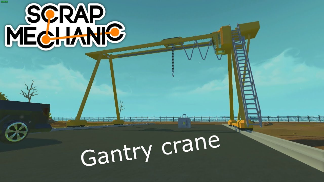 Scrap Mechanic GIVEAWAY and Gantry crane - Suwnica bramowa