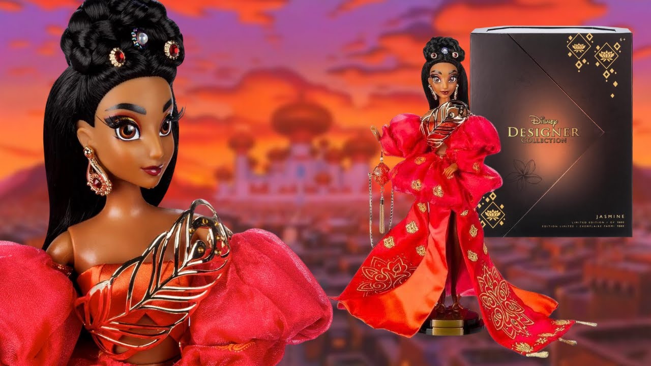 New! Jasmine Disney Designer Collection Limited Edition Doll Review!