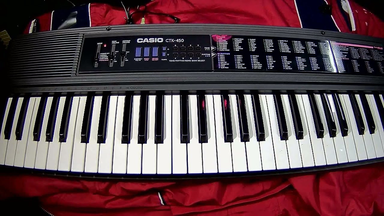 CASIO CTK-450 - (DEMO songs)