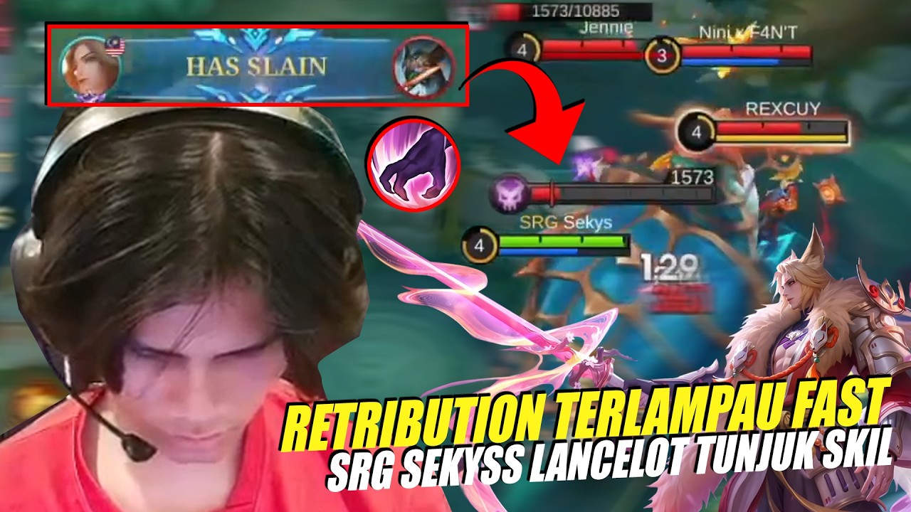 SRG Sekyss Lancelot Tunjuk Skil Retribution Fast Hand !!
