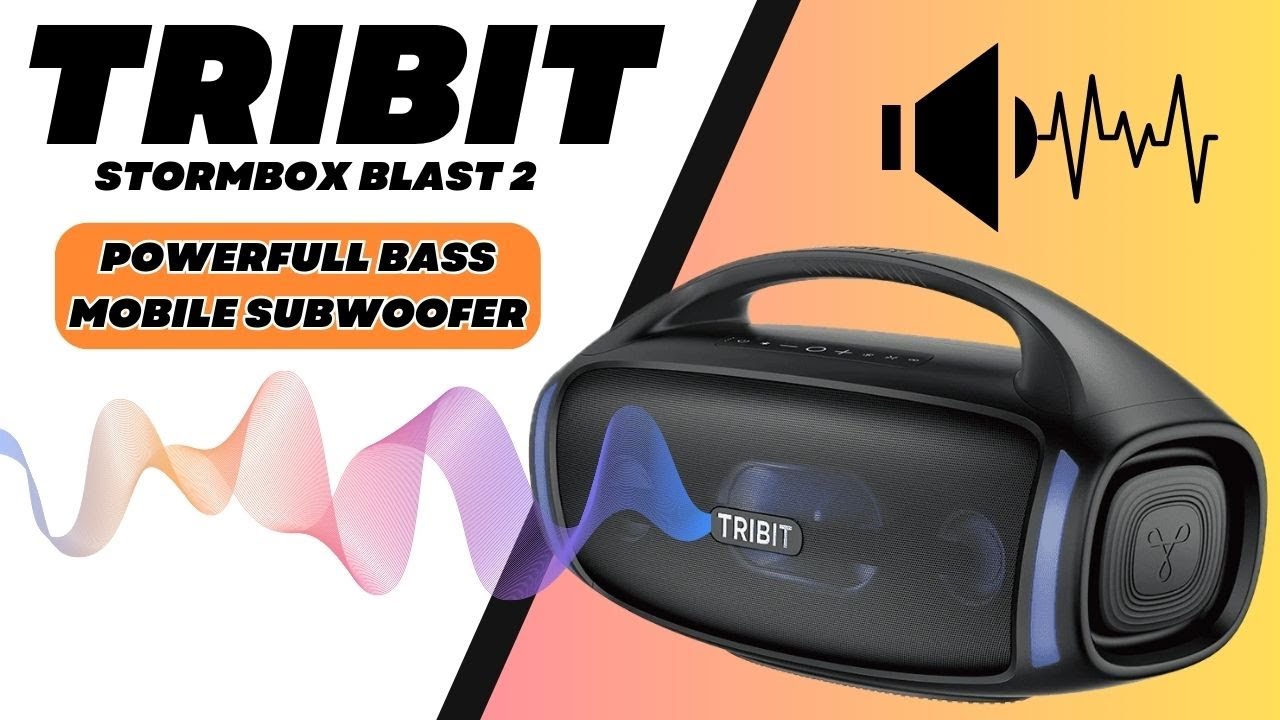 Czy to boombox czy przenośny subwoofer? Tribit StormBox Blast 2!