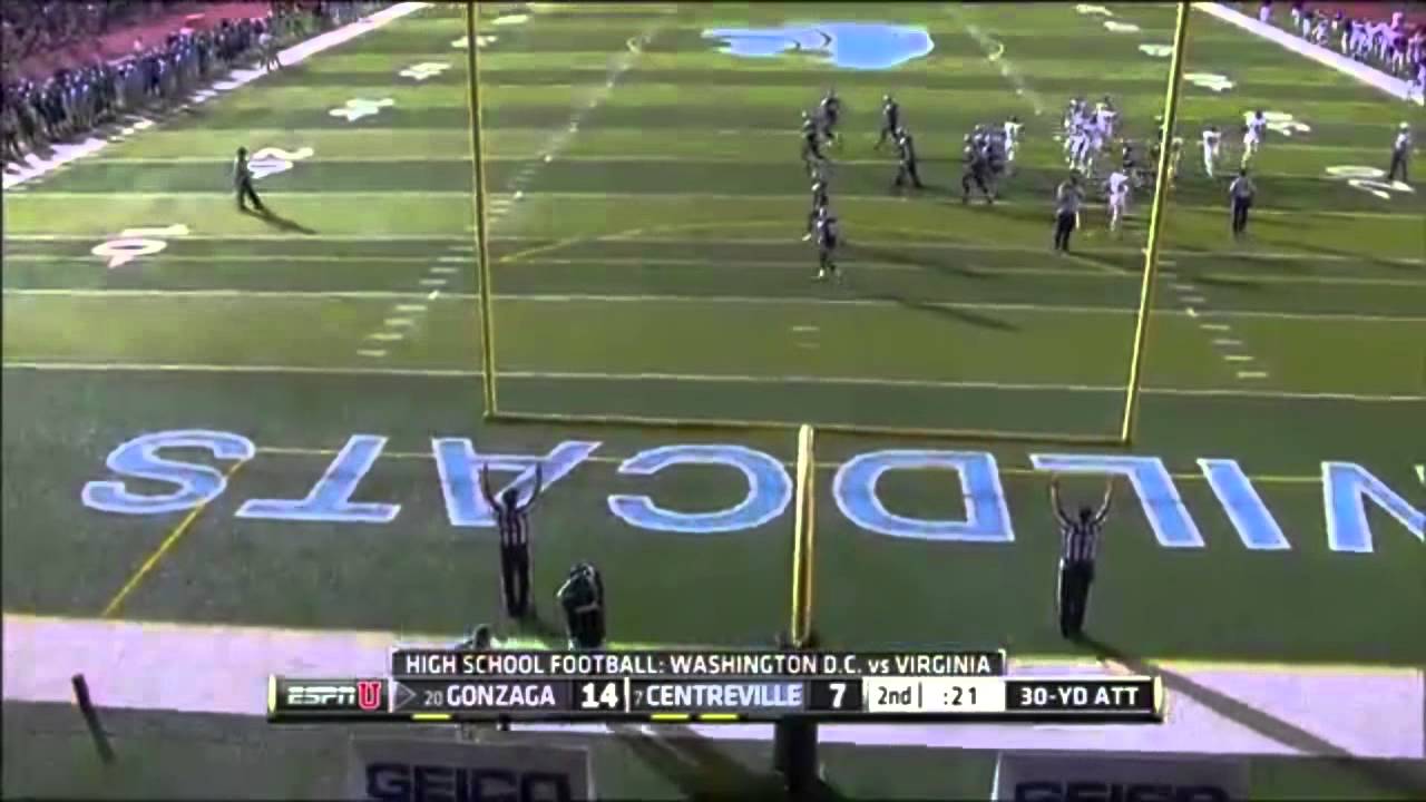 Gonzaga Football - Game 2 at Centreville, VA (2014)