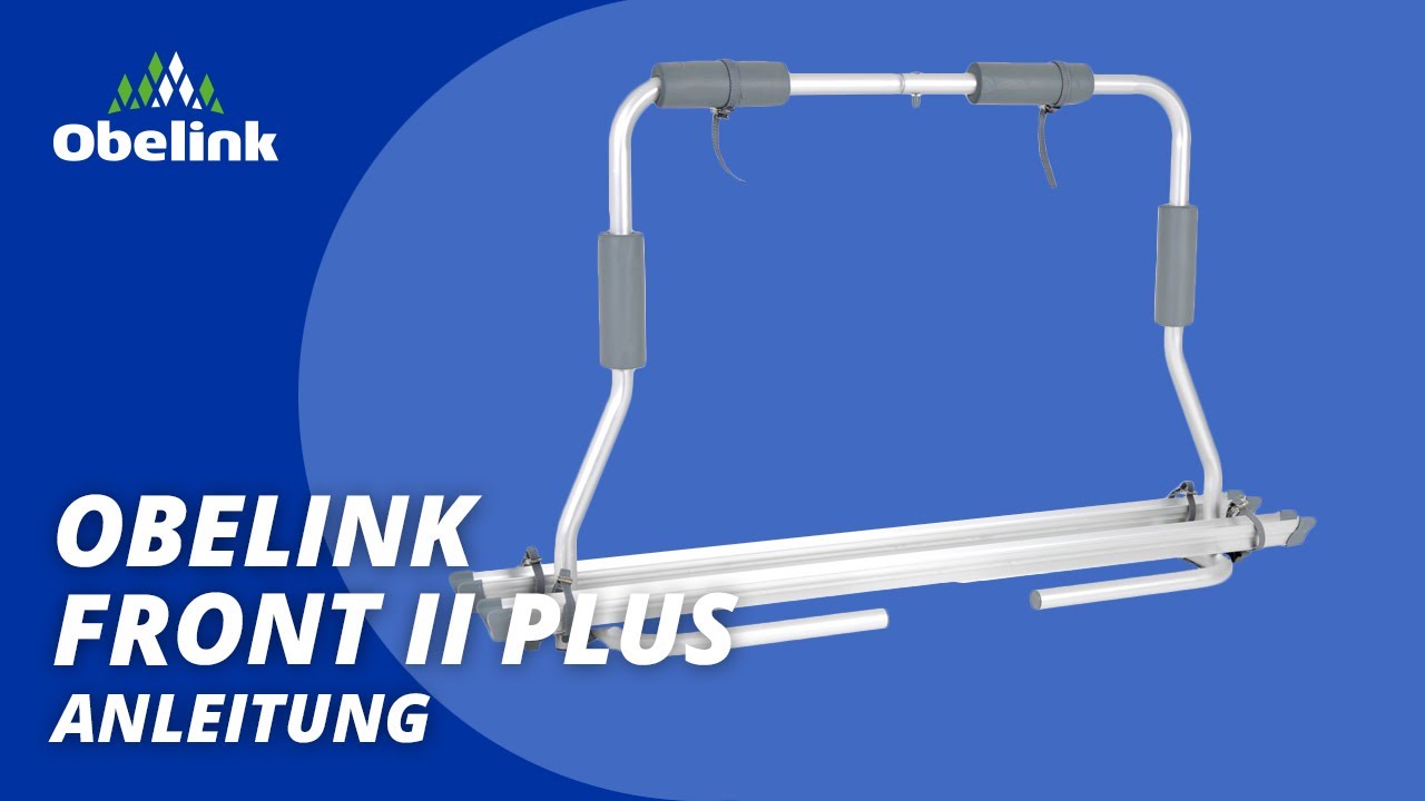 Obelink Front II Plus Fahrradt&auml;ger anbringen | Anleitung