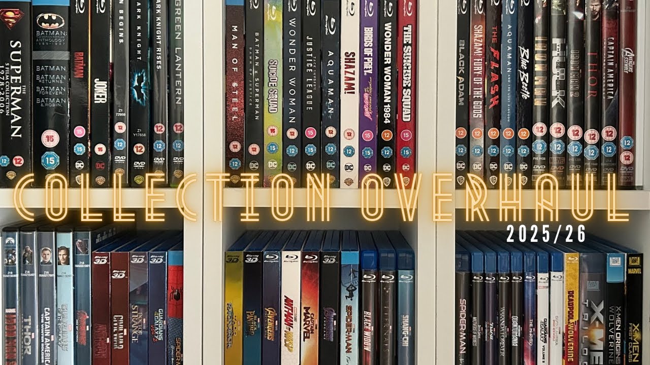The New Year’s Edition of My DVD/Blu-ray Physical Media Collection