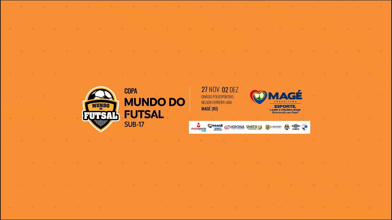 FINAL PALMEIRAS vs MAGÉ FUTSAL  Da Copa Mundo Do Futsal Sub-17 - Magé RJ