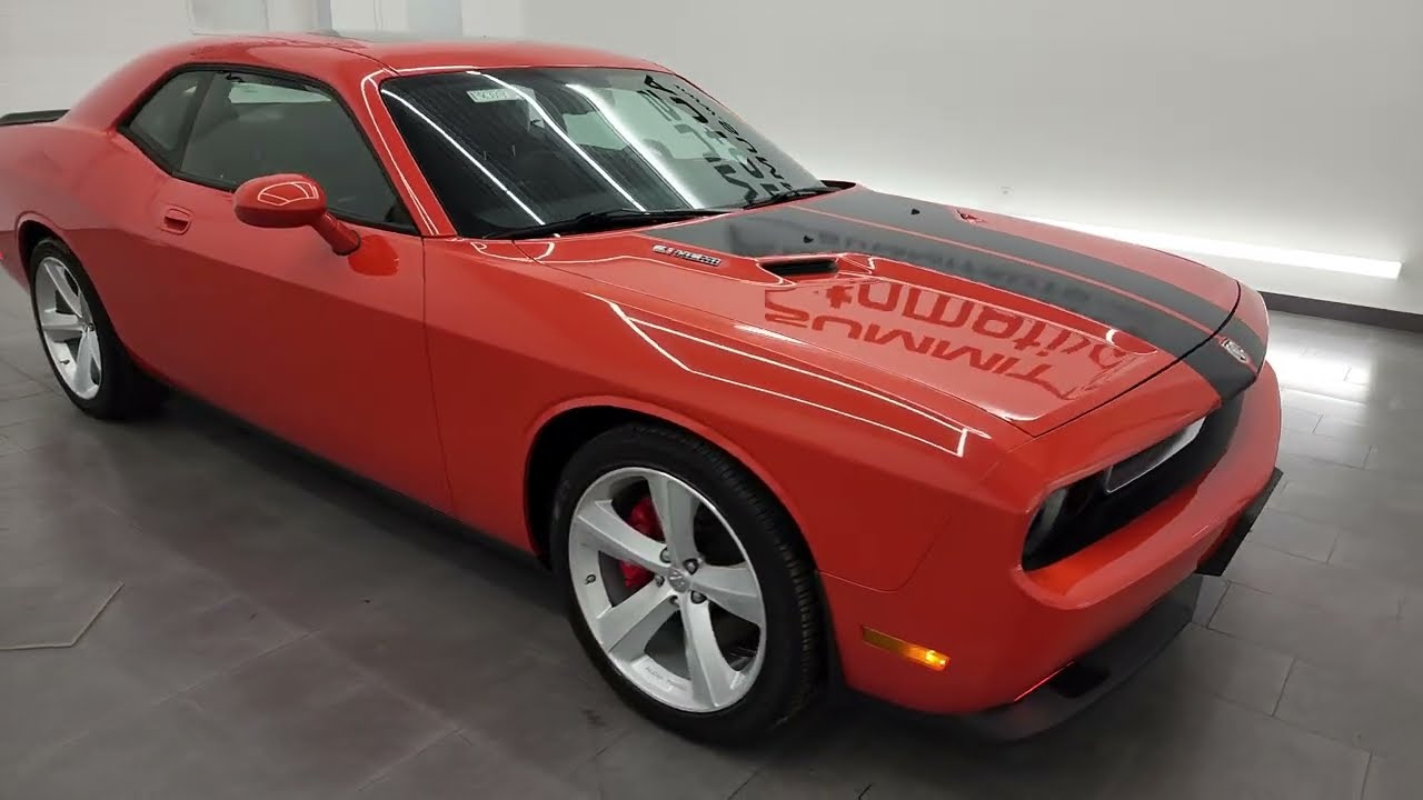 2009 DODGE CHALLENGER SRT8 OPTION GRP II HEMI ORANGE 4K WALKAROUND 13077Z SOLD!