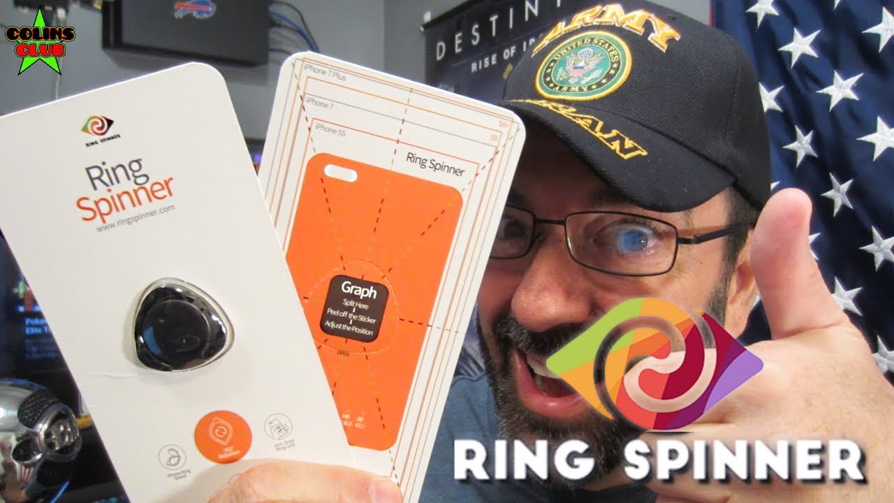 Smartphone Ring Spinner / Turn Phone into Fidget Spinner?