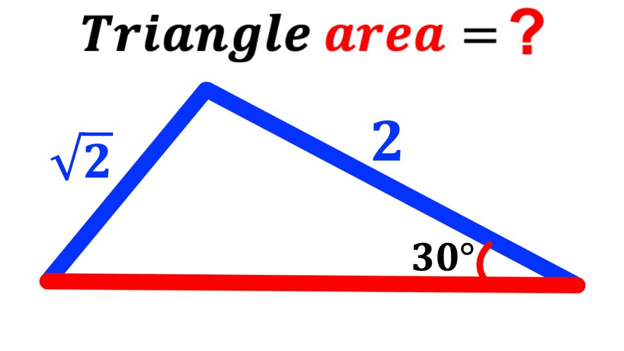 Can you find area of the Triangle? | (Justify) |#math #maths | #geometry