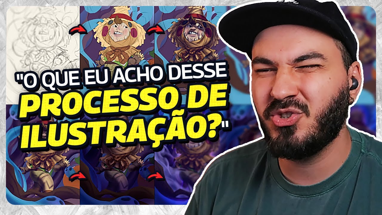 🎨 ANALISANDO O PROCESSO DE PINTURA DIGITAL DE OUTRO ARTISTA | Feedbacks na arte dos Seguidores