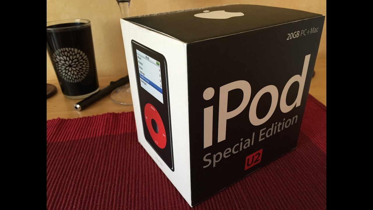 Apple iPod classic PHOTO U2 Special Edition unboxing