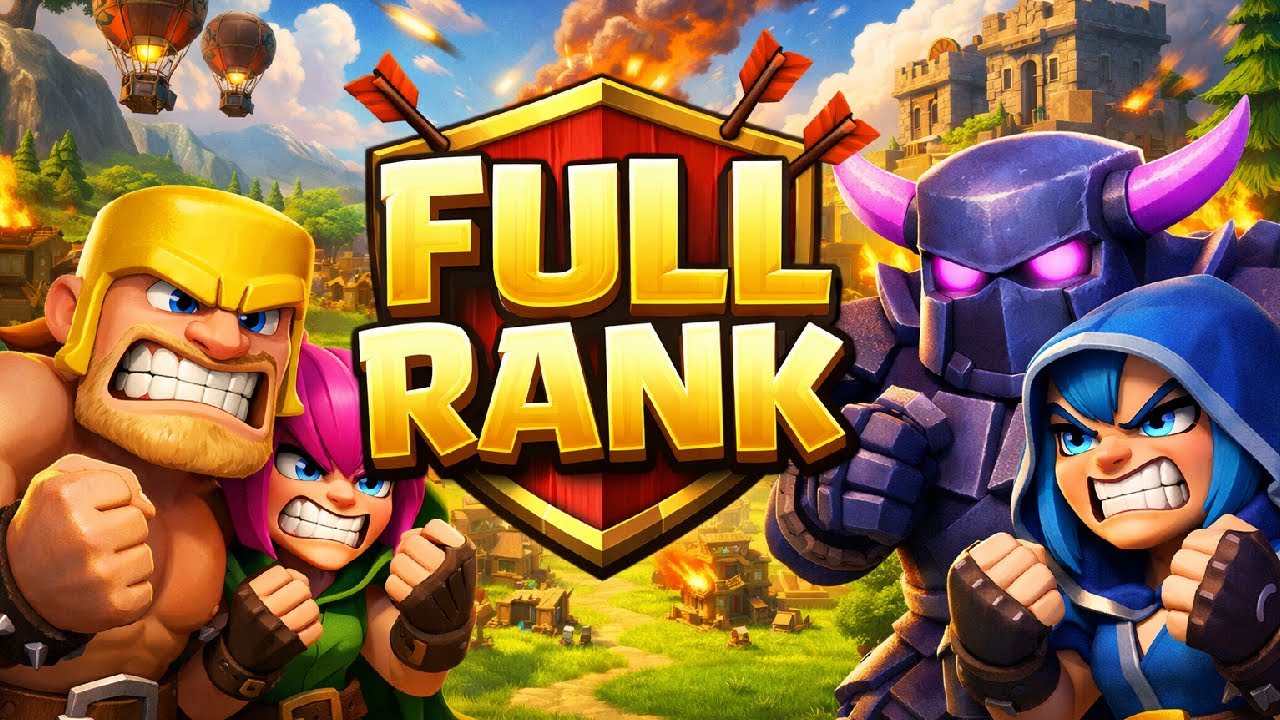 FULL RANKED su Clash of Clans! – Scalata FOLLE fino al top!