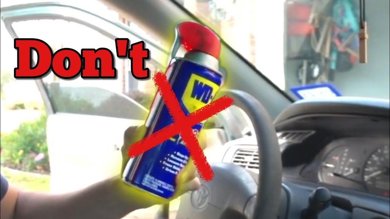 How to Fix a Squeak / Squeaky Steering Wheel