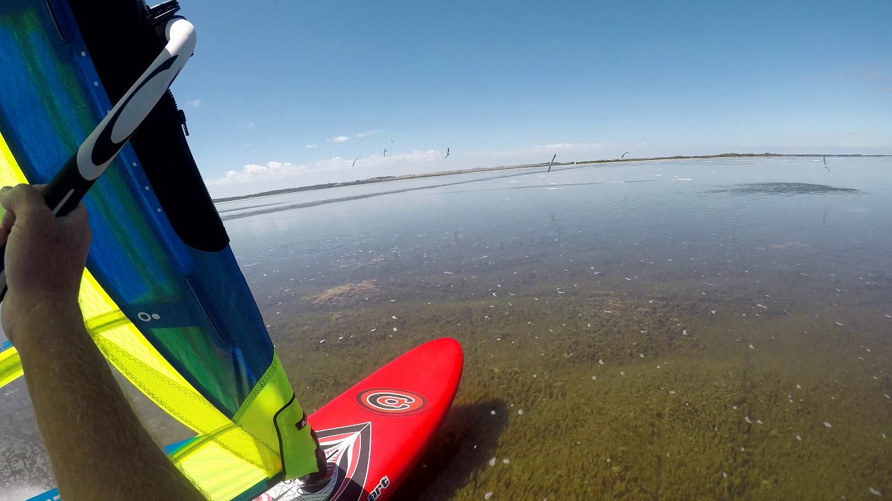 Windsurfing in the Smooth