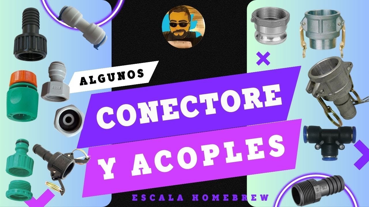 Conectores y Acoples que se Usan para Cerveza, Homebrew, Cerveza Artesanal Saga