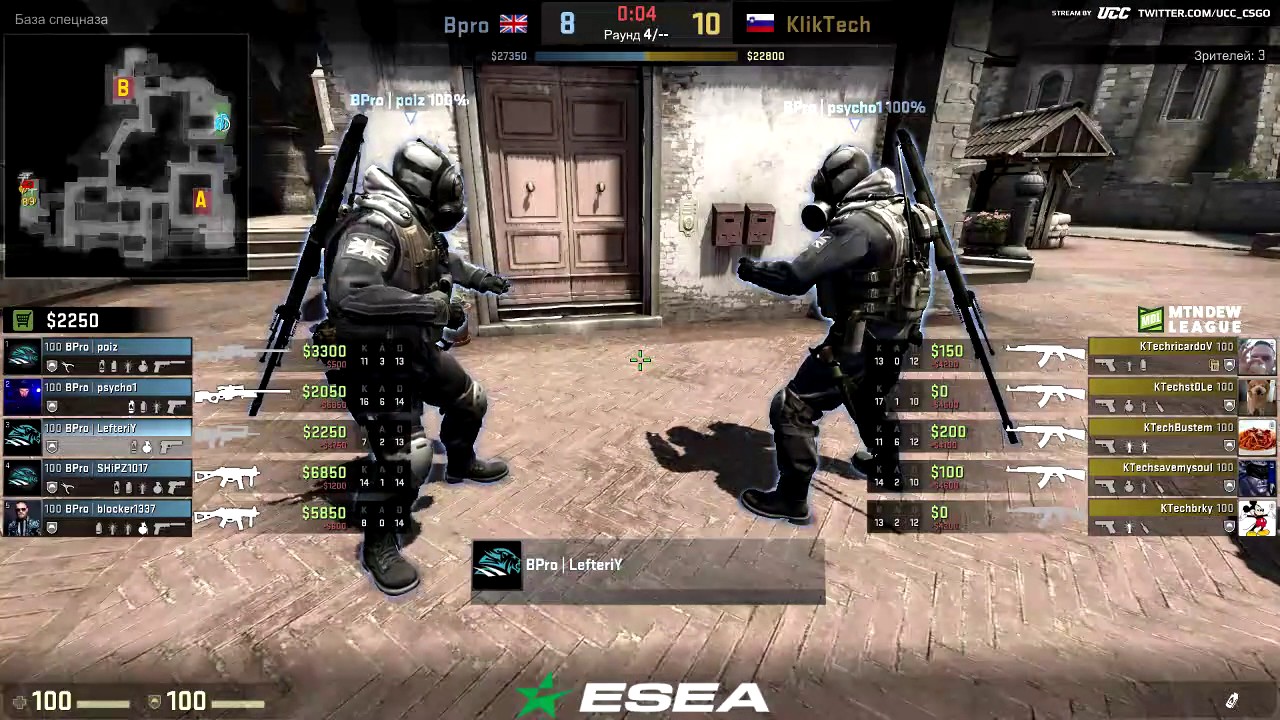 ESEA Premier Season 25 Europe | KlikTech VS Bpro | By Tonik