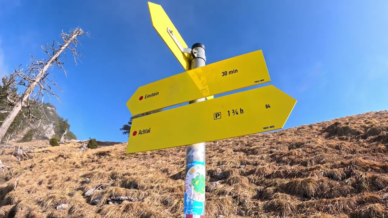 Einstein 1866 m – Normalweg Südseite - Tannheimer Tal