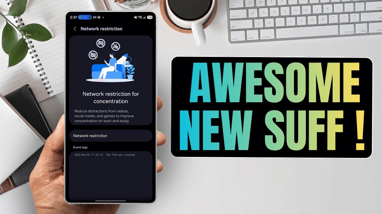 Incredible NEW FEATURES for Samsung Galaxy Phones ! Network Restrictions