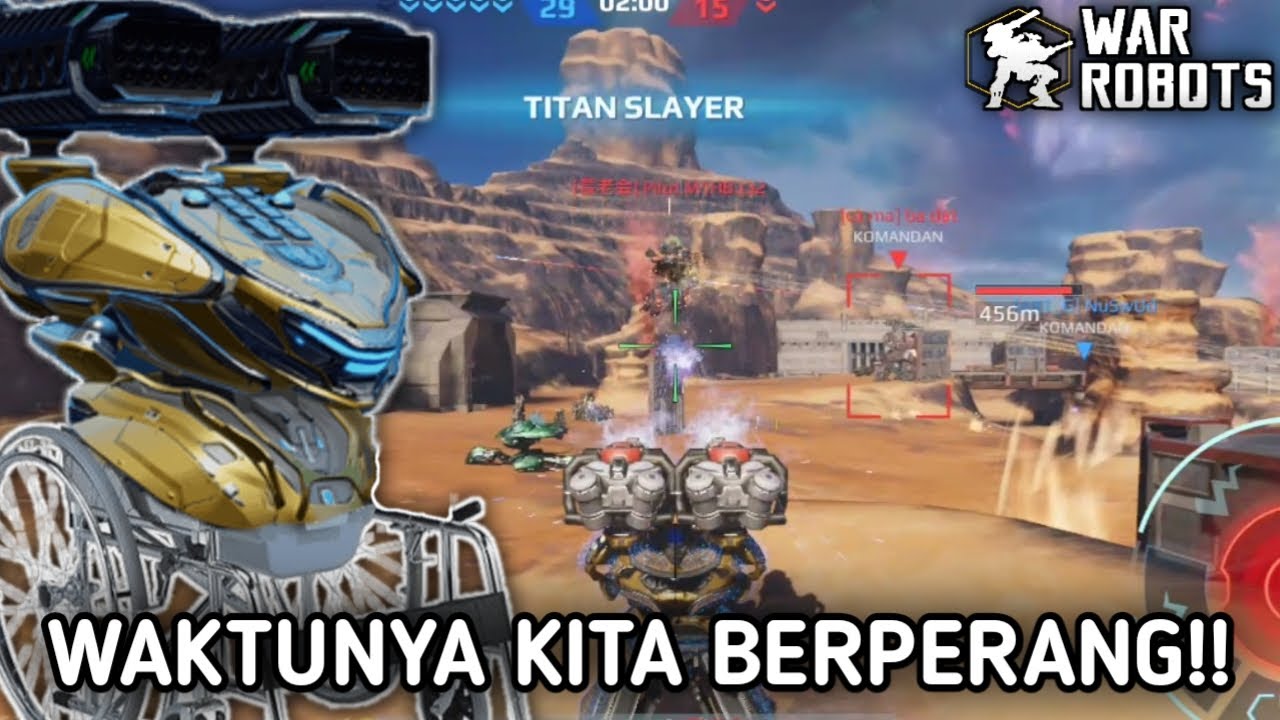 Apakah Kalian Sudah Siap Berperang Kembali - War Robots PvP Multiplayer Indonesia
