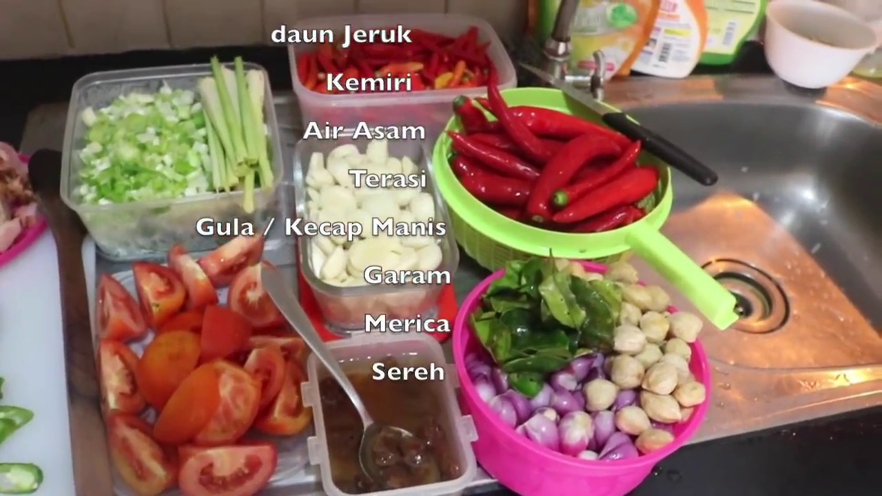 RESEP SAMBAL GORENG KOMPLIT ALA FN