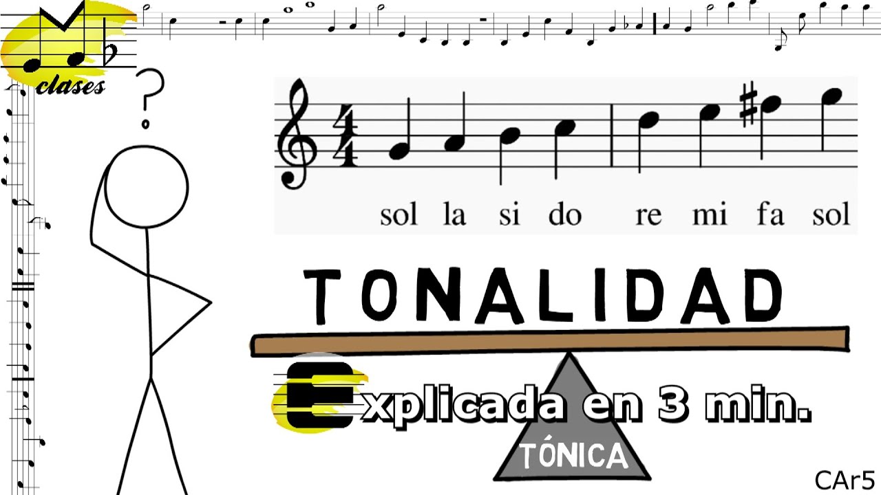 La tonalidad y su definici&oacute;n dentro de la m&uacute;sica. Lecci&oacute;n de armon&iacute;a 5. F&Aacute;CIL