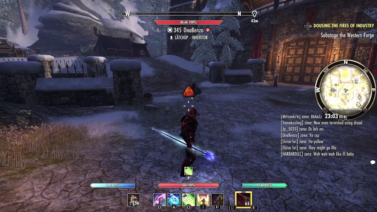 ESO PS5 NA PVP with Aftermath. We Ballin