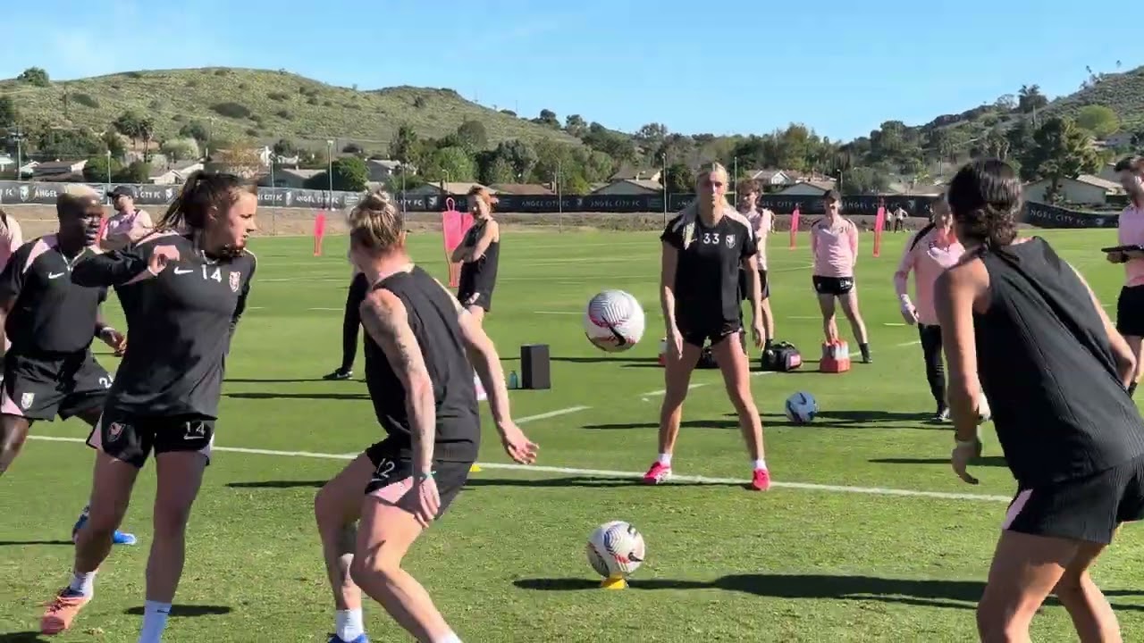 Angel City FC 2026 Preseason Training
