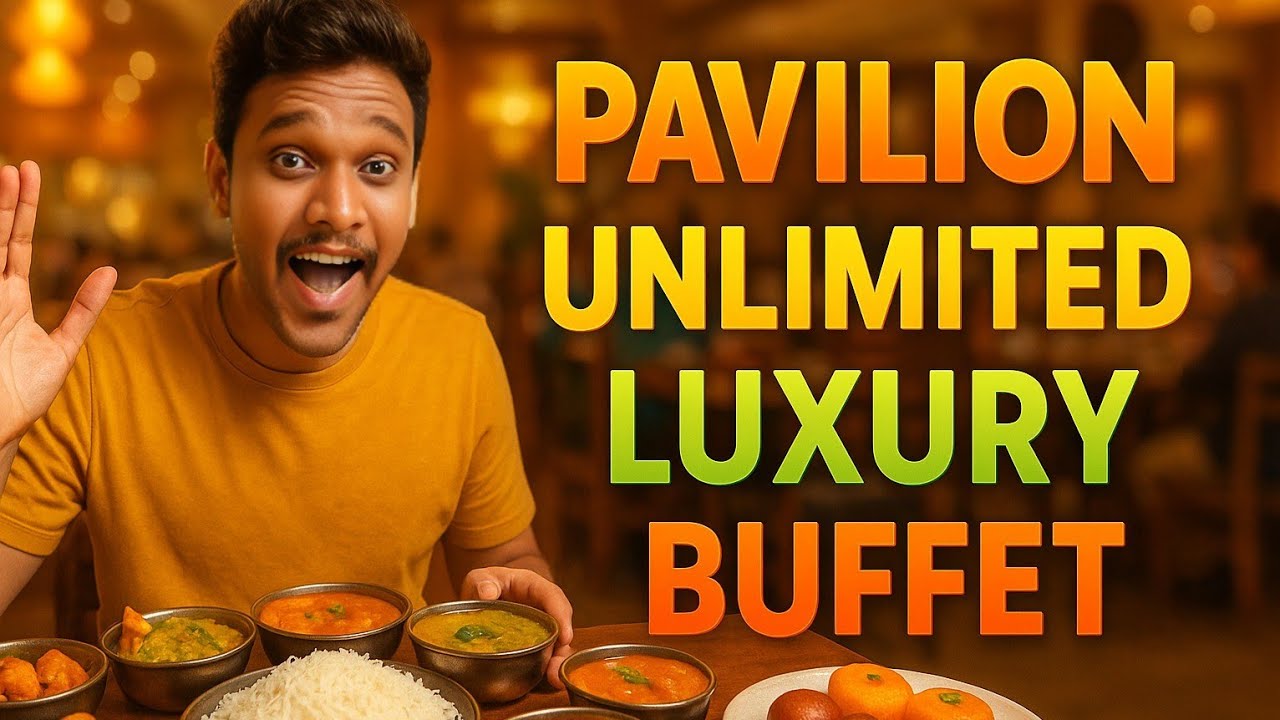 I Tried Chennai’s Most LUXURIOUS Unlimited Buffet! | Pavilion T Nagar | Tamil Food Review