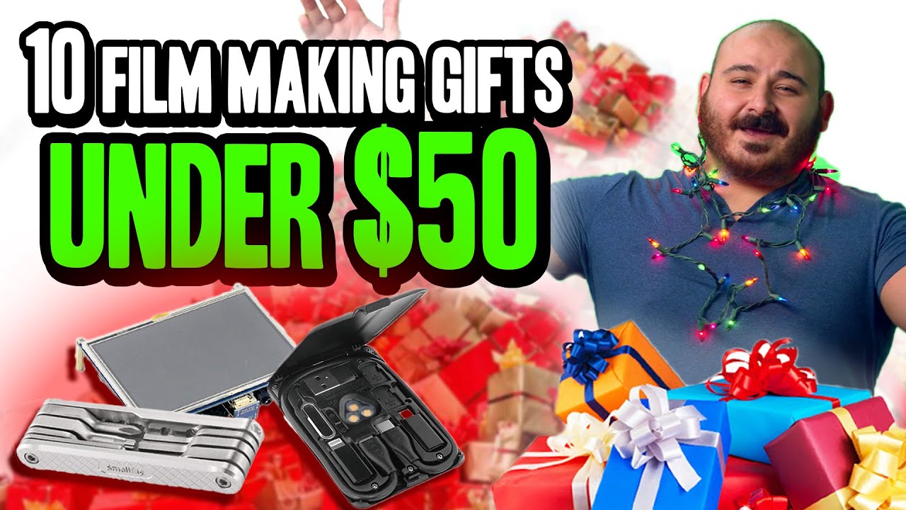 10 Film making Gifts UNDER $50!