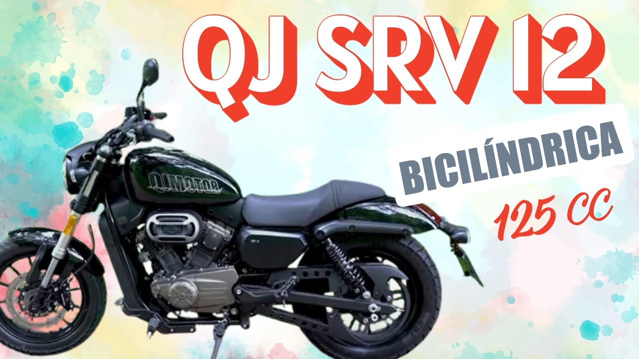Nueva QJ Motor SR 12: bicilíbdrica de 125 (con insta360)