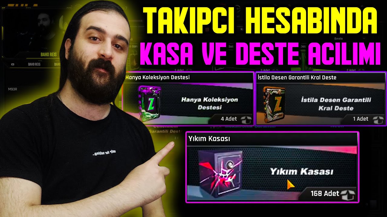65.000 ZA HARCADIK / TAKİPÇİ HESABI DİZME KASA AÇILIMI / ZULA