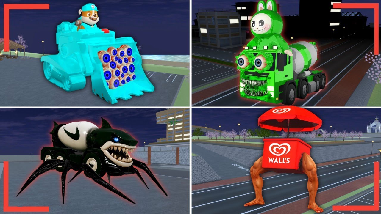 Full Movie Compilation Rubble Eater VS Anomali Walls VS Anomali Spider Orca 😱SAKURA SCHOOL SIMULATOR