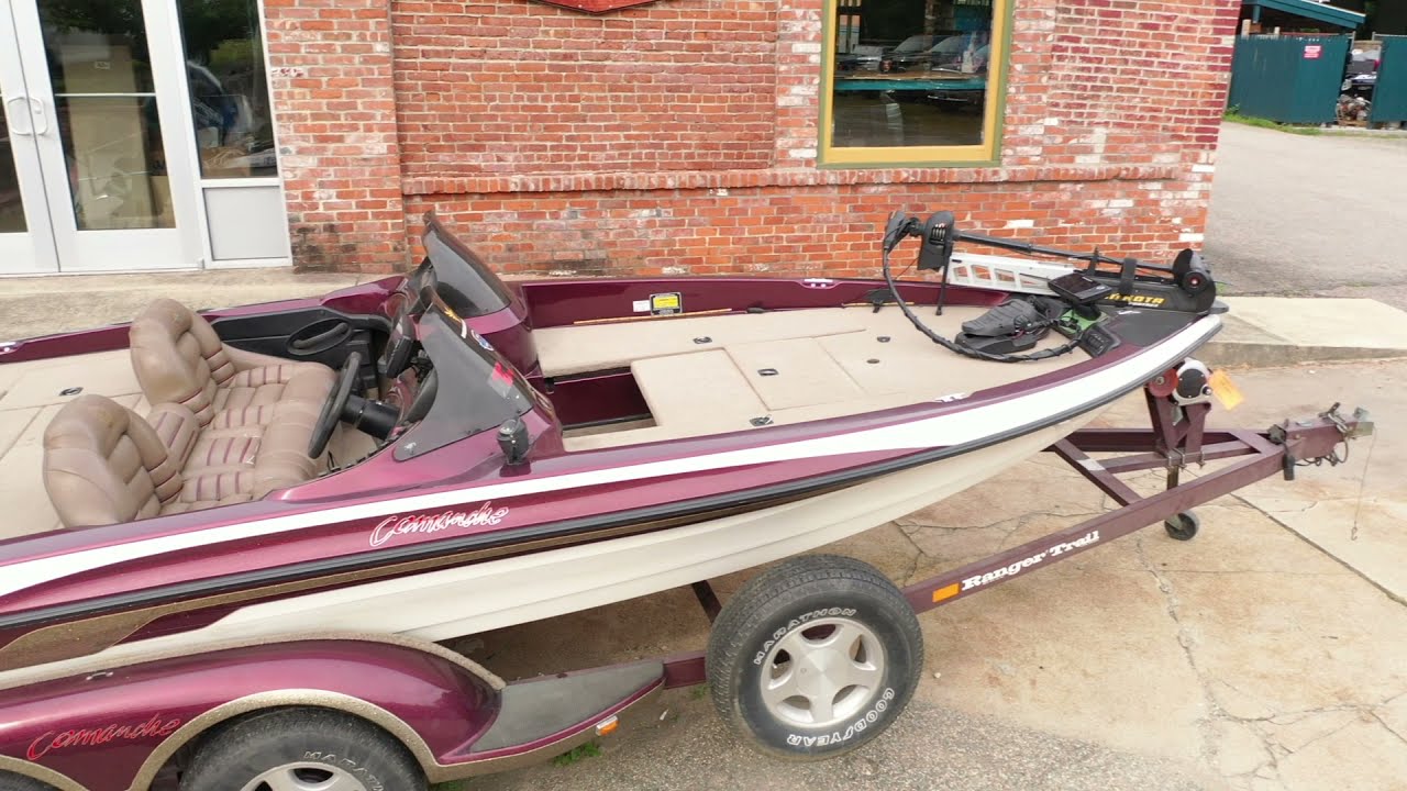 1998 RANGER 518DVS MERCURY 200 OPTIMAX BASS BOAT RNG5D387E898