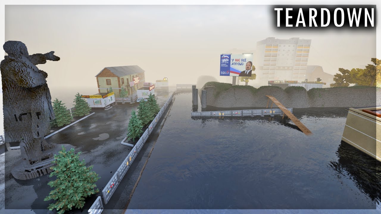 НОВЫЙ РУССКИЙ ГОРОД ЗАТОПИНСК В TEARDOWN!