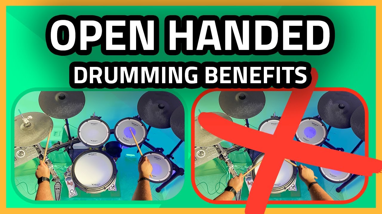 Should we all be playing drums open handed?
