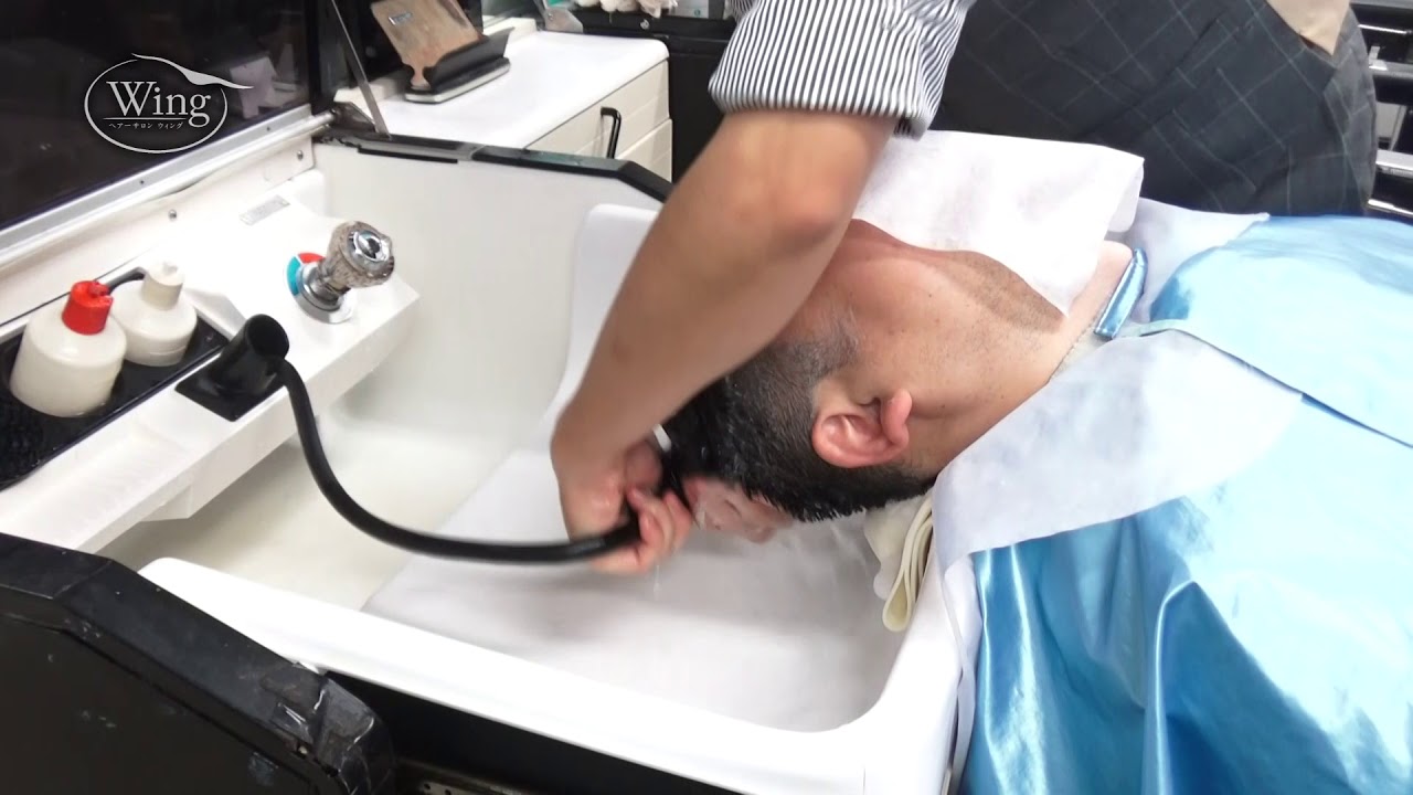 [ASMR]自律神経に癒しのバックシャンプー　♪ 眠れるシャンプー編