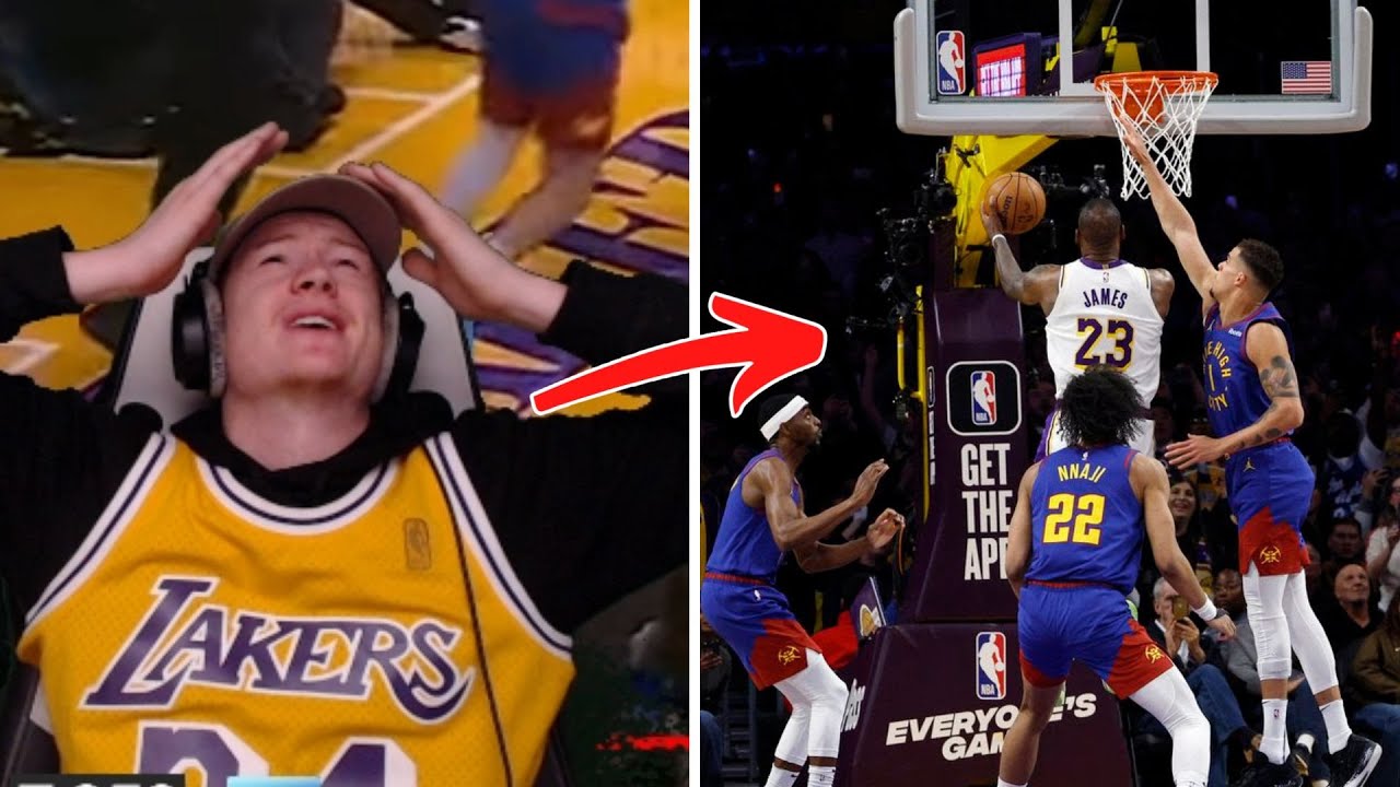 IM SO MAD... Reacting to Lakers vs Nuggets!
