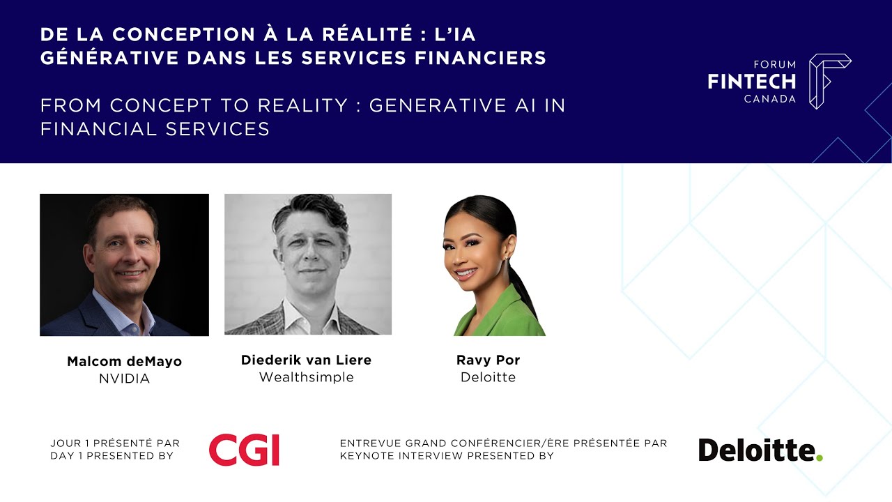 Keynote interview 2 : FROM CONCEPT TO REALITY: GENERATIVE AI IN FINANCIAL SERVICES