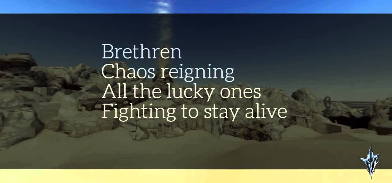 Lightning Returns: FF13 Desert Lullaby Lyrics