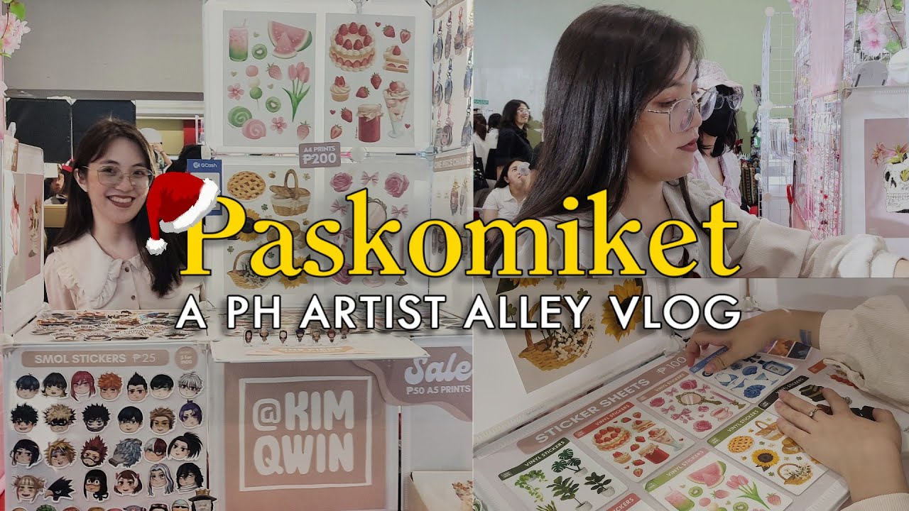 Paskomiket 🎄🎁 PH Artist Alley Holiday Special!