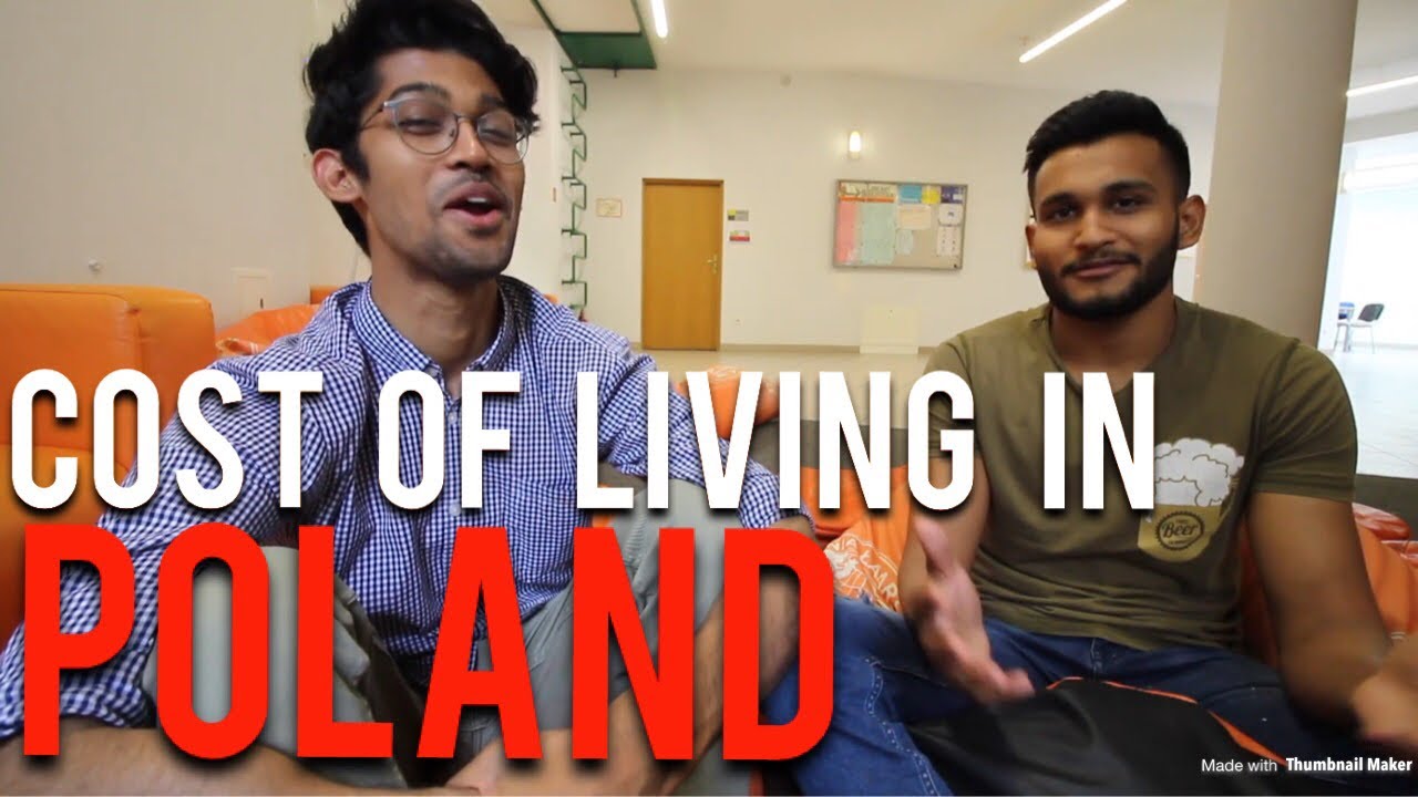 COST OF LIVING IN POLAND 🇵🇱 AS A STUDENT (WARSAW) by Nikhilesh Dhure