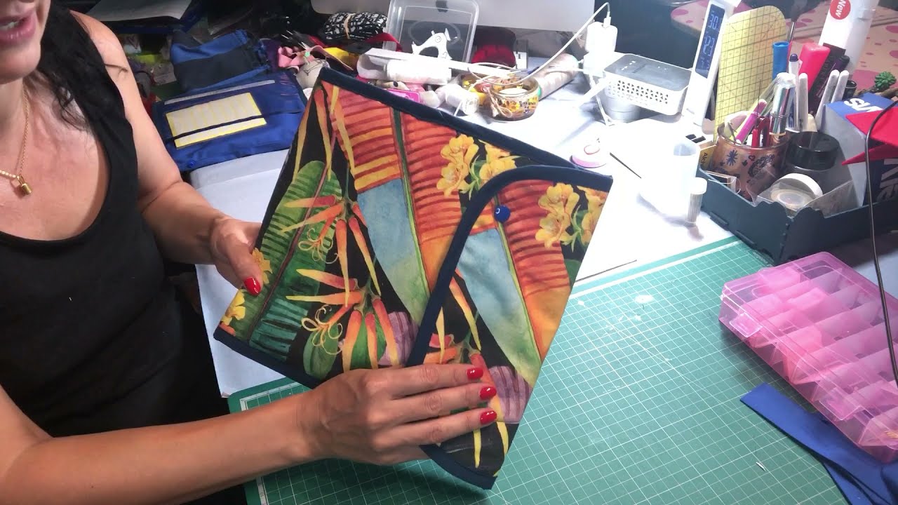 ✅TUTORIAL 🧚‍♂️parte#2 funda-organizador para proyectos de punto de cruz 🧵Funda (base)