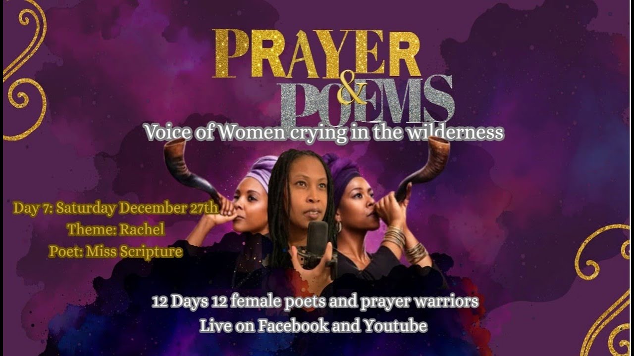 Prayer & Poetry Day 7:  Poetry Warrior is Miss Scripture