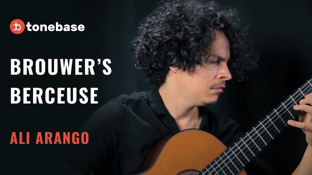 Alí Arango Performs Brouwer’s “Berceuse” (Canción de Cuna)