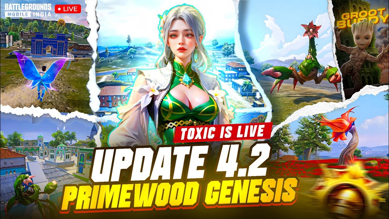 BGMI NEW 4.2 UPDATE RUSH GAMEPLAY #bgmi #shorts #gameplay #shortslive