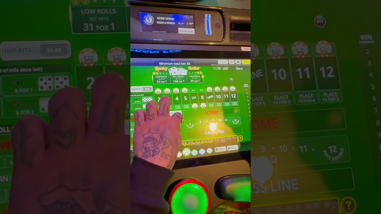 Casinos don&rsquo;t want you to see this strategy #casino #gamble #gambling #lasvegas #craps #bubblecraps